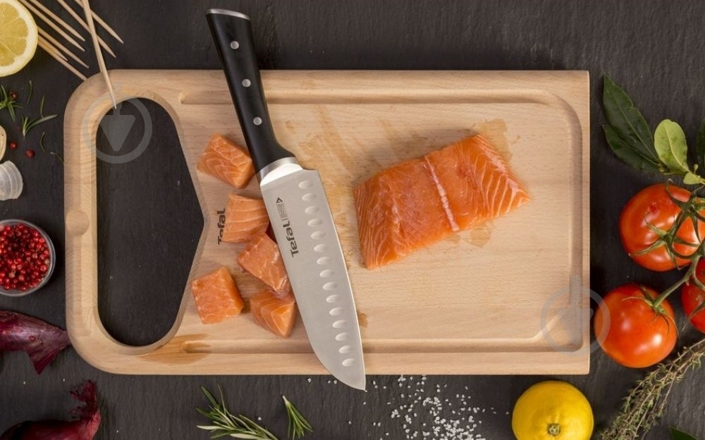 Ніж сантоку Tefal Ice Force 18 см K2320614 - фото 14