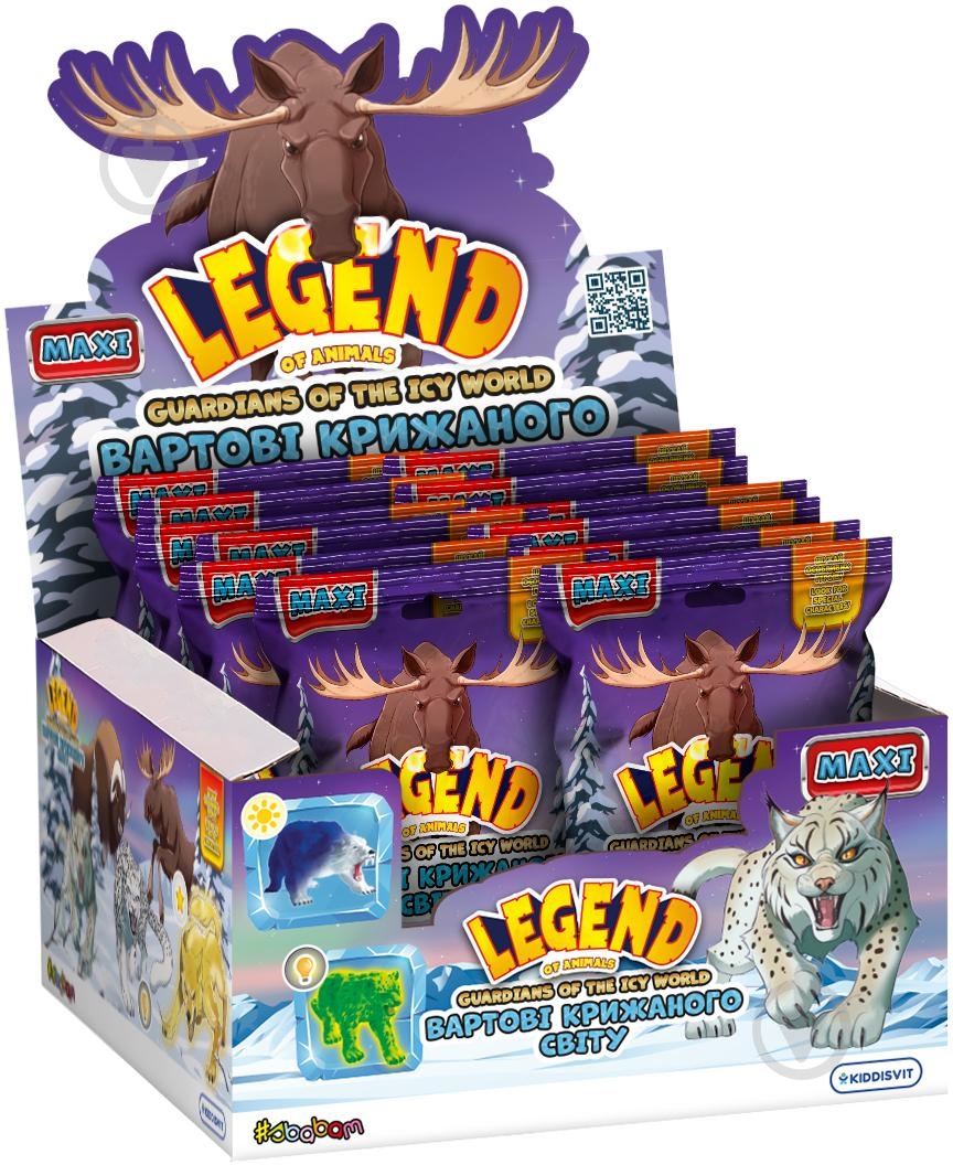 ᐉ Стретч-іграшка Sbabam Legend of animals Максі Вартові крижаного
