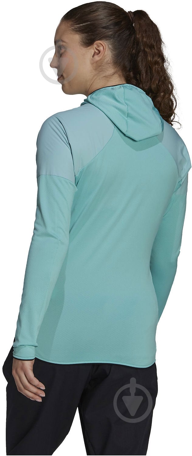 Куртка Adidas GI7195 р.XS бирюзовый - фото 4
