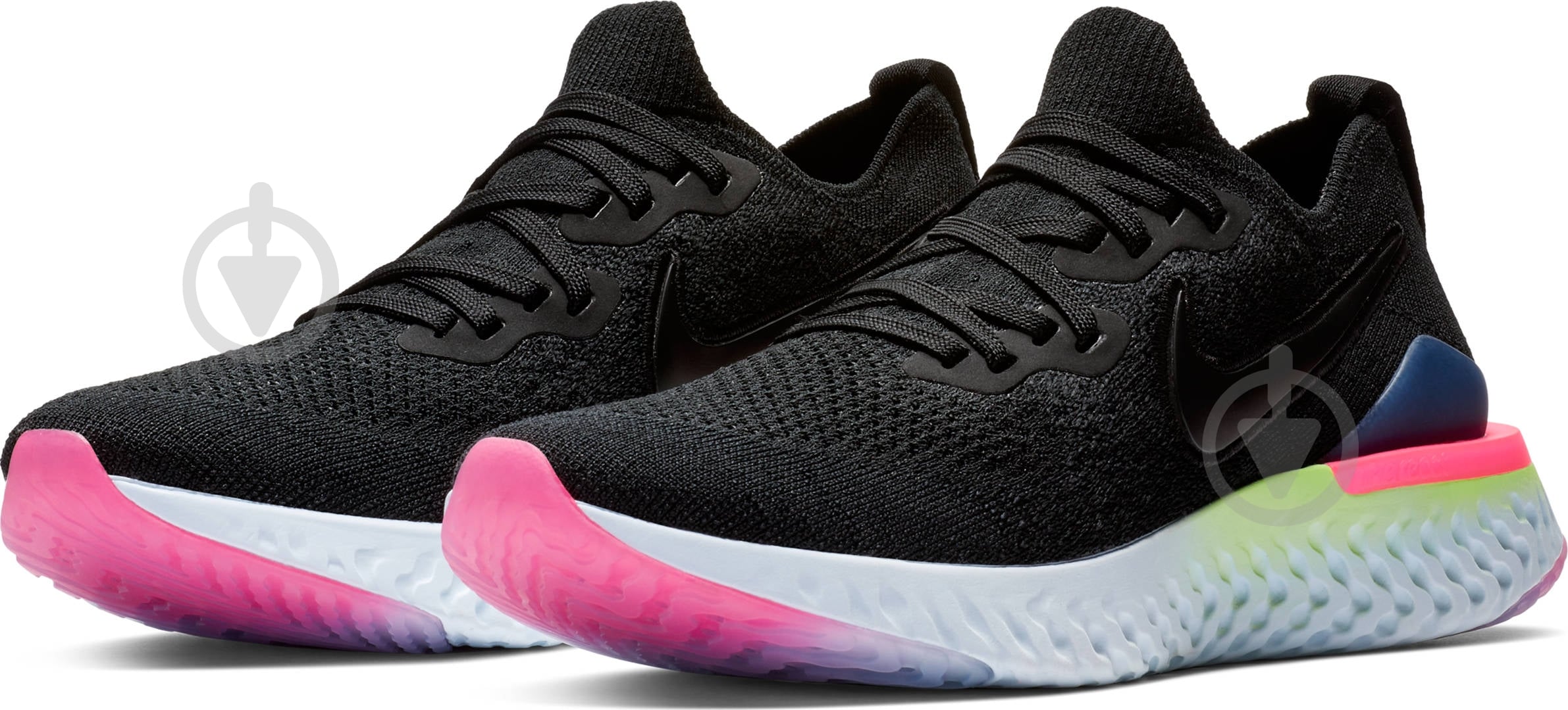 Кроссовки женские Nike EPIC REACT FLYKNIT 2 BQ8927-003 р.40,5 черные - фото 3