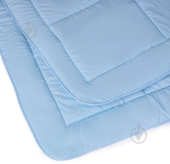 Одеяло антиалергенное Eco-Soft №1649 Eco Light 110x140 см MirSon голубой - фото 7