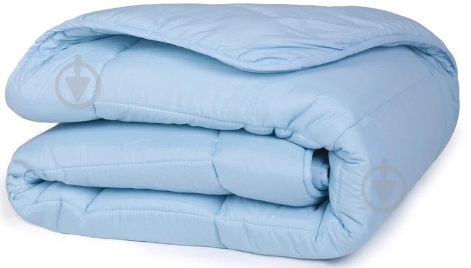 Одеяло антиалергенное Eco-Soft №1649 Eco Light 110x140 см MirSon голубой - фото 1