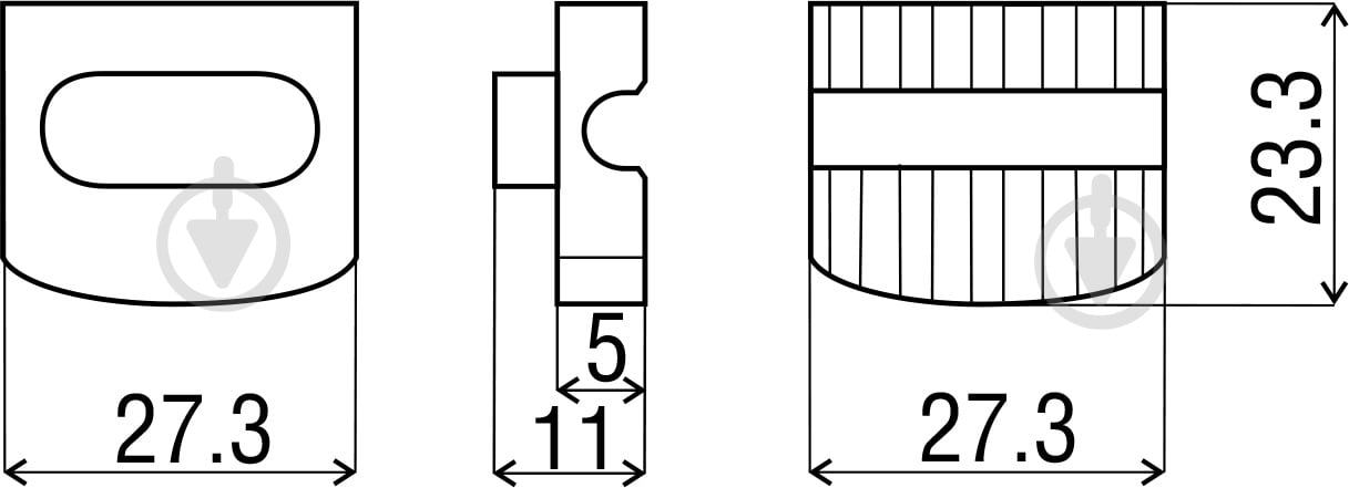 Прокладка DC R-47 для стекла - фото 3