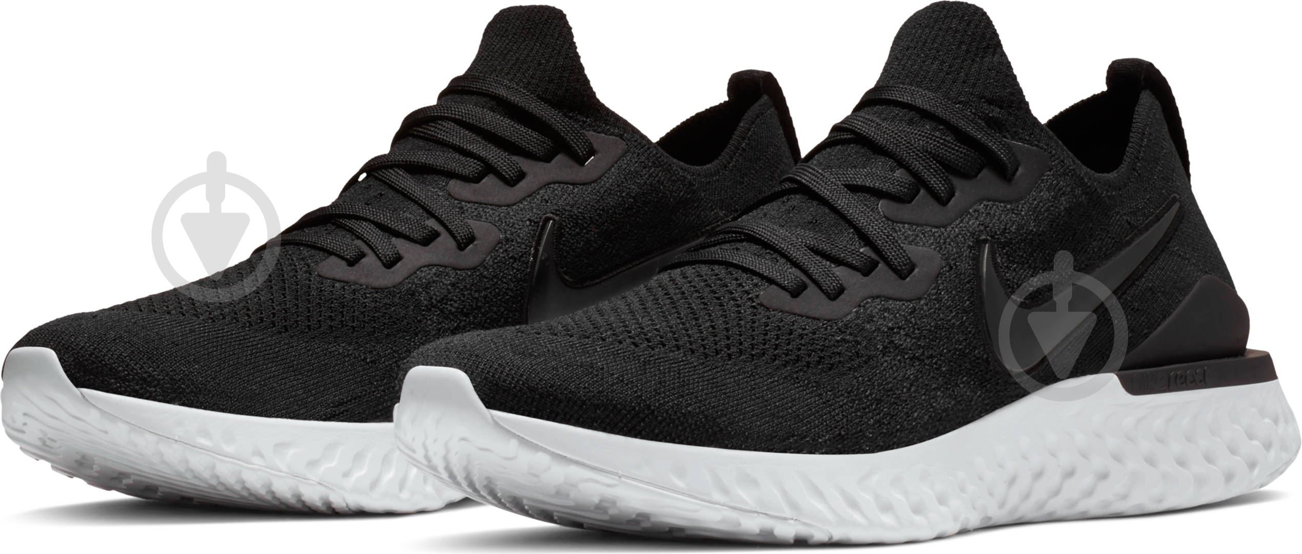 Кросівки чоловічі Nike EPIC REACT FLYKNIT 2 BQ8928-002 р.45,5 чорні - фото 3