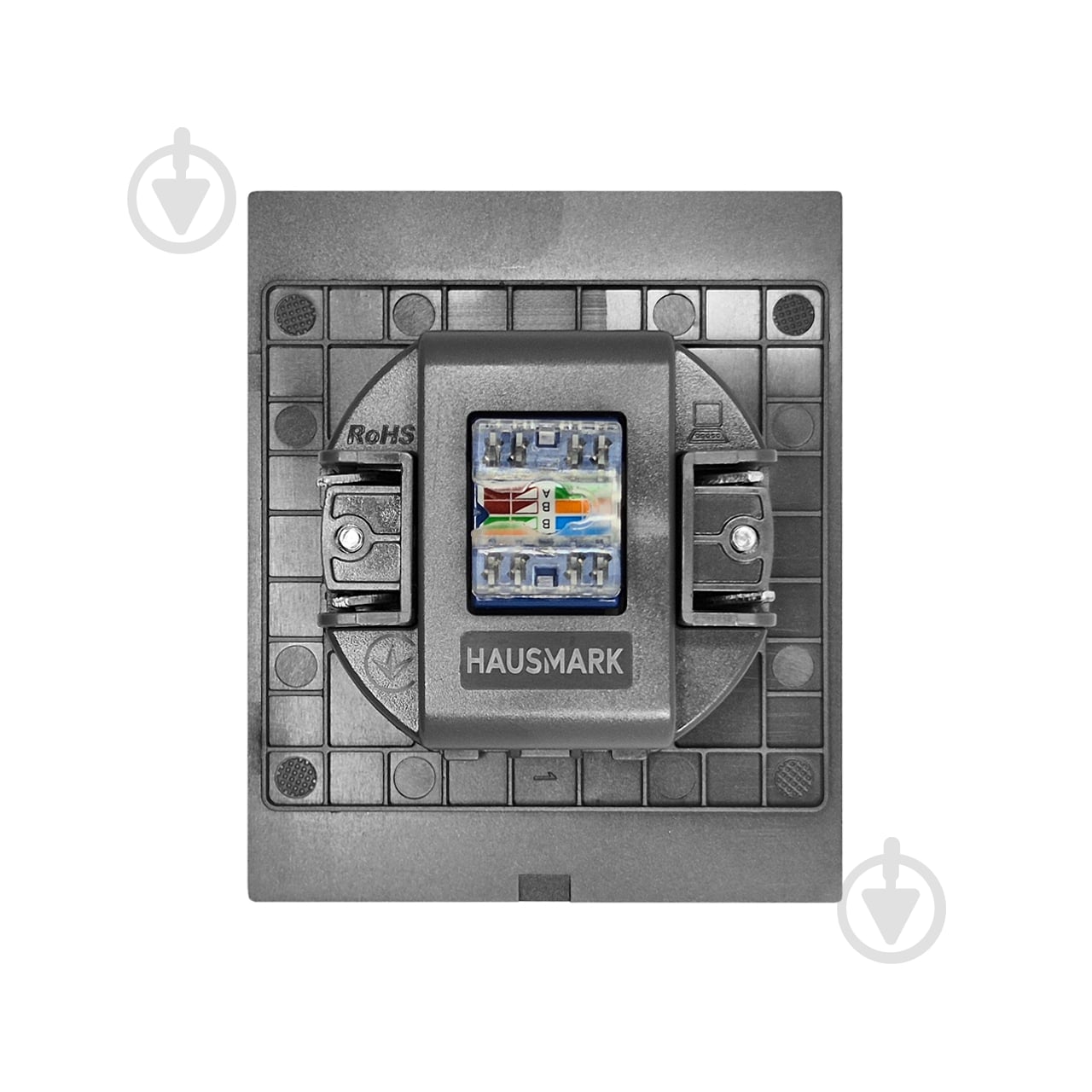 Розетка компьютерная HausMark INO IP20 серый PS-LAN-GP-Gray - фото 3