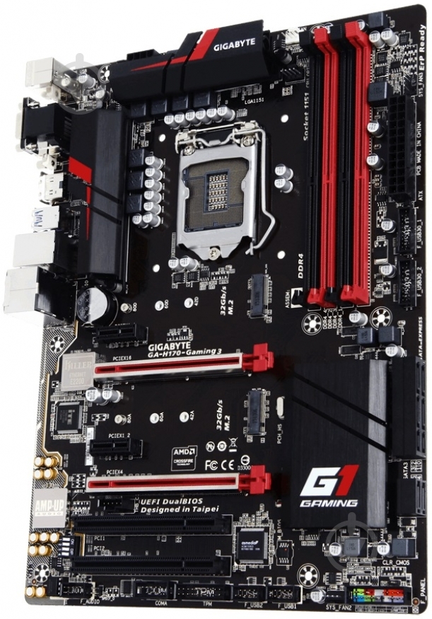 Материнская плата Gigabyte GA-H170-Gaming 3 (Socket 1151, Intel H170, ATX) - фото 2 Материнская плата Gigabyte GA-H170-Gaming 3 (Socket 1151, Intel H170, ATX) - фото 2