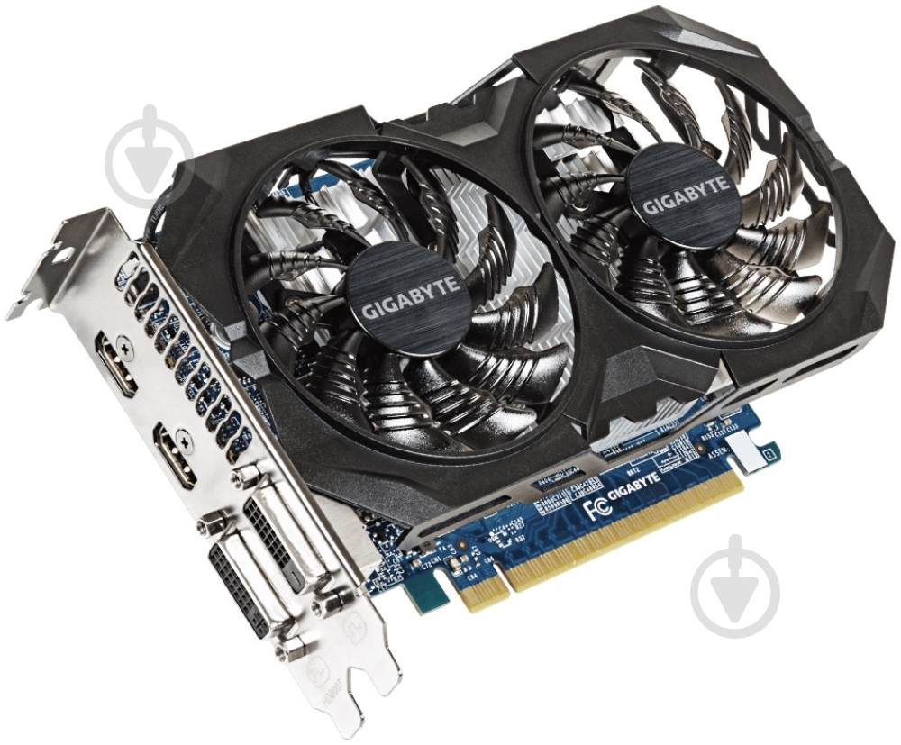Видеокарта Gigabyte GeForce GTX 750 Ti WindForce 2X 4GB GDDR5 128bit (GV-N75TWF2OC-4GI) - фото 2