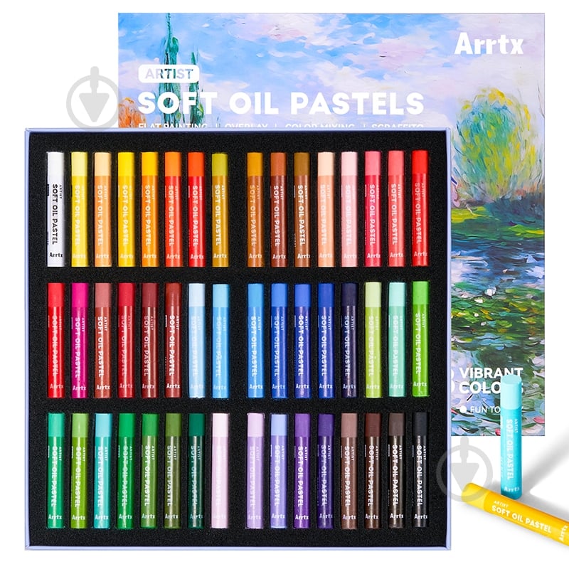Набор масляной пастели AOP-S01-48 Arrtx LC303946 48 шт. - фото 1