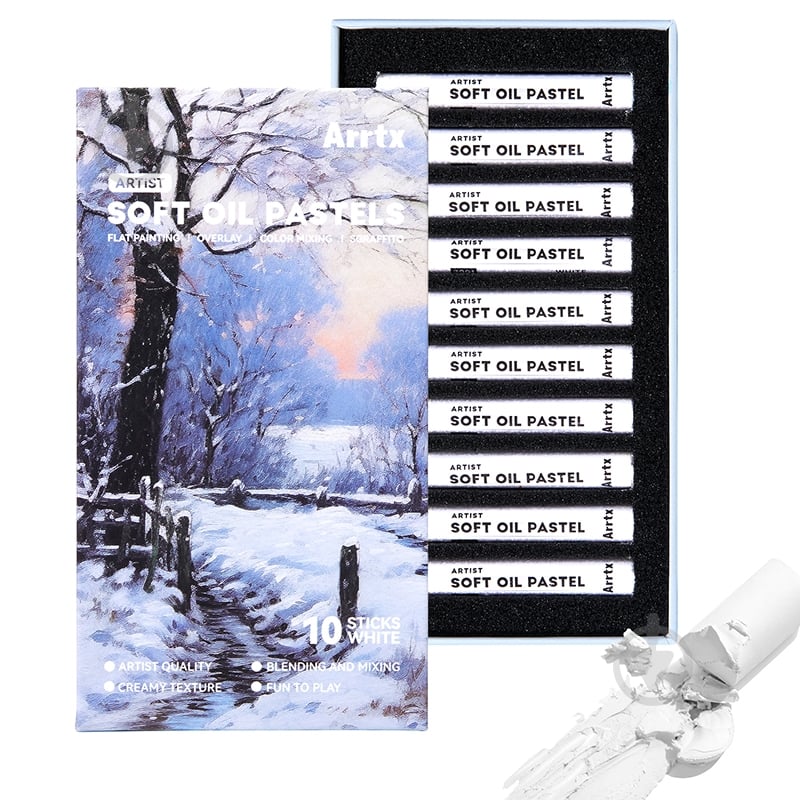 Набор масляной пастели AOP-S01-W10 Arrtx LC303953 10 шт. - фото 1 Набор масляной пастели AOP-S01-W10 Arrtx LC303953 10 шт. - фото 1