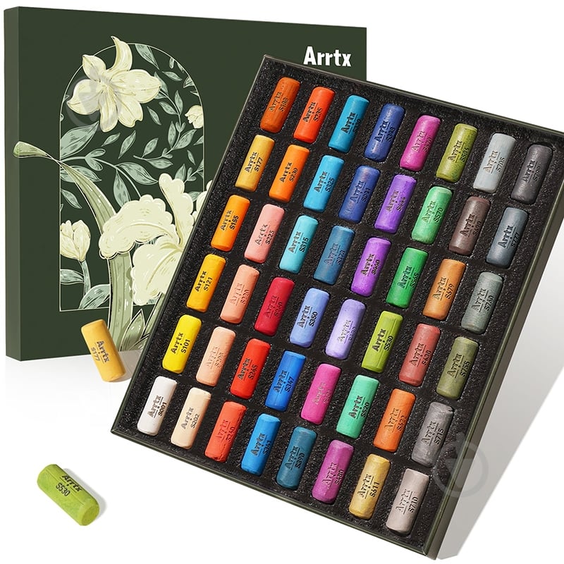 Набор сухой пастели ASP-0148A 48 цветов Arrtx LC303472 48 шт. - фото 1 Набор сухой пастели ASP-0148A 48 цветов Arrtx LC303472 48 шт. - фото 1