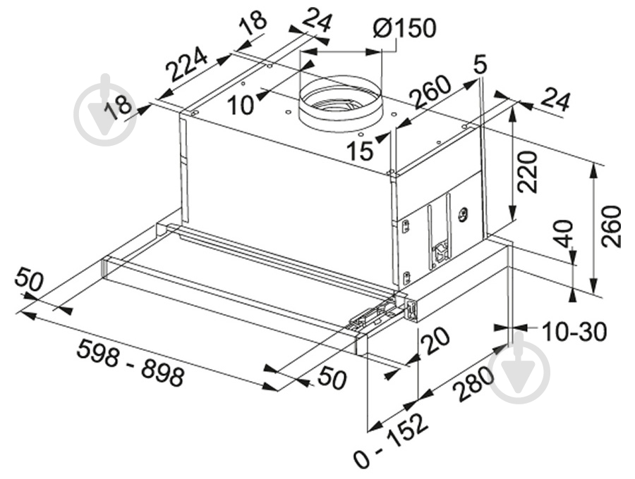 Витяжка Franke 110.0275.345 - фото 3