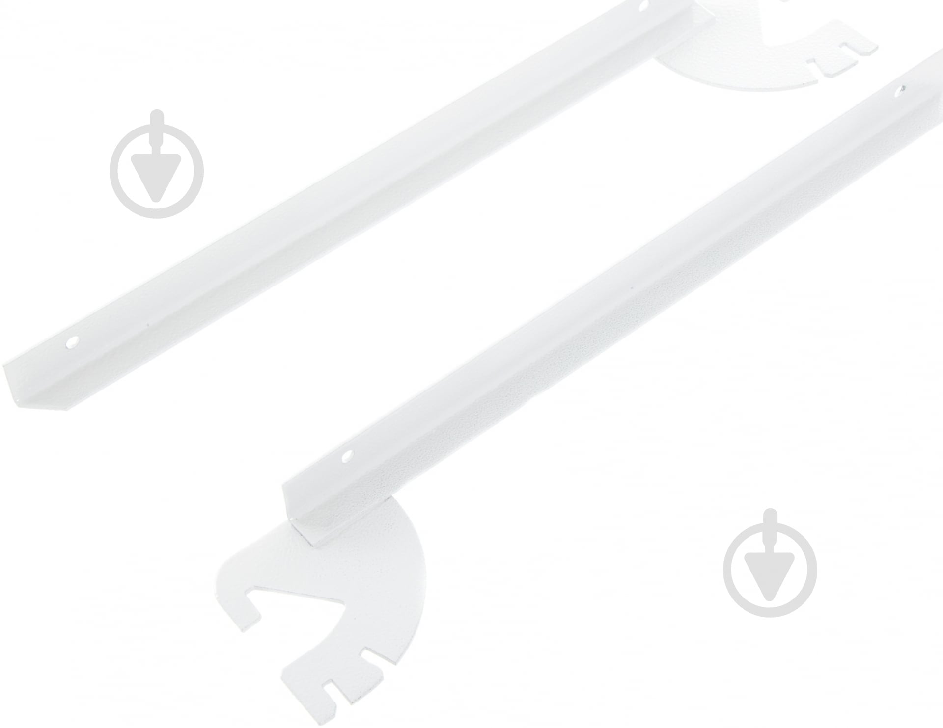 Кронштейн для полиць Г-подібний L350 мм пара - фото 2 Кронштейн для полиць Г-подібний L350 мм пара - фото 2