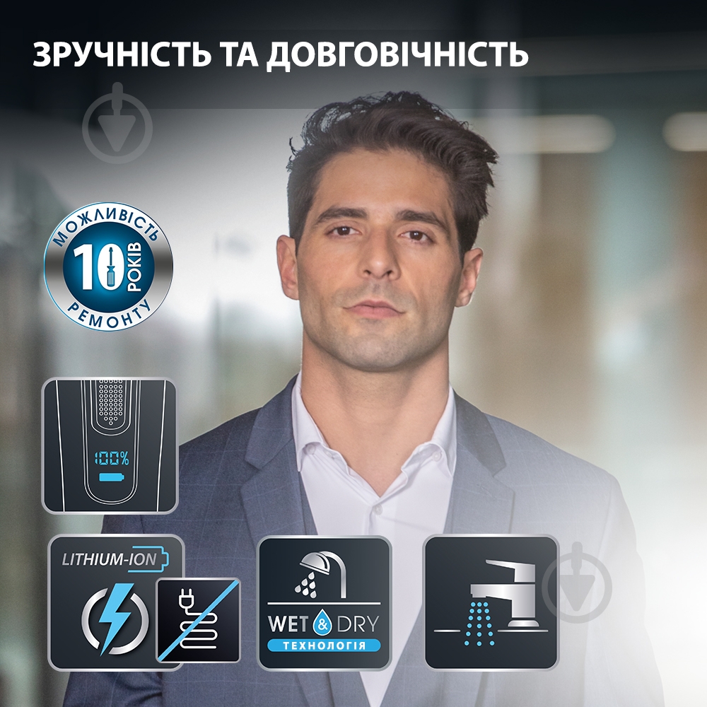 ВИТРИНА! Триммер Rowenta Selectium Xpert 14в1 TN9460 - фото 9
