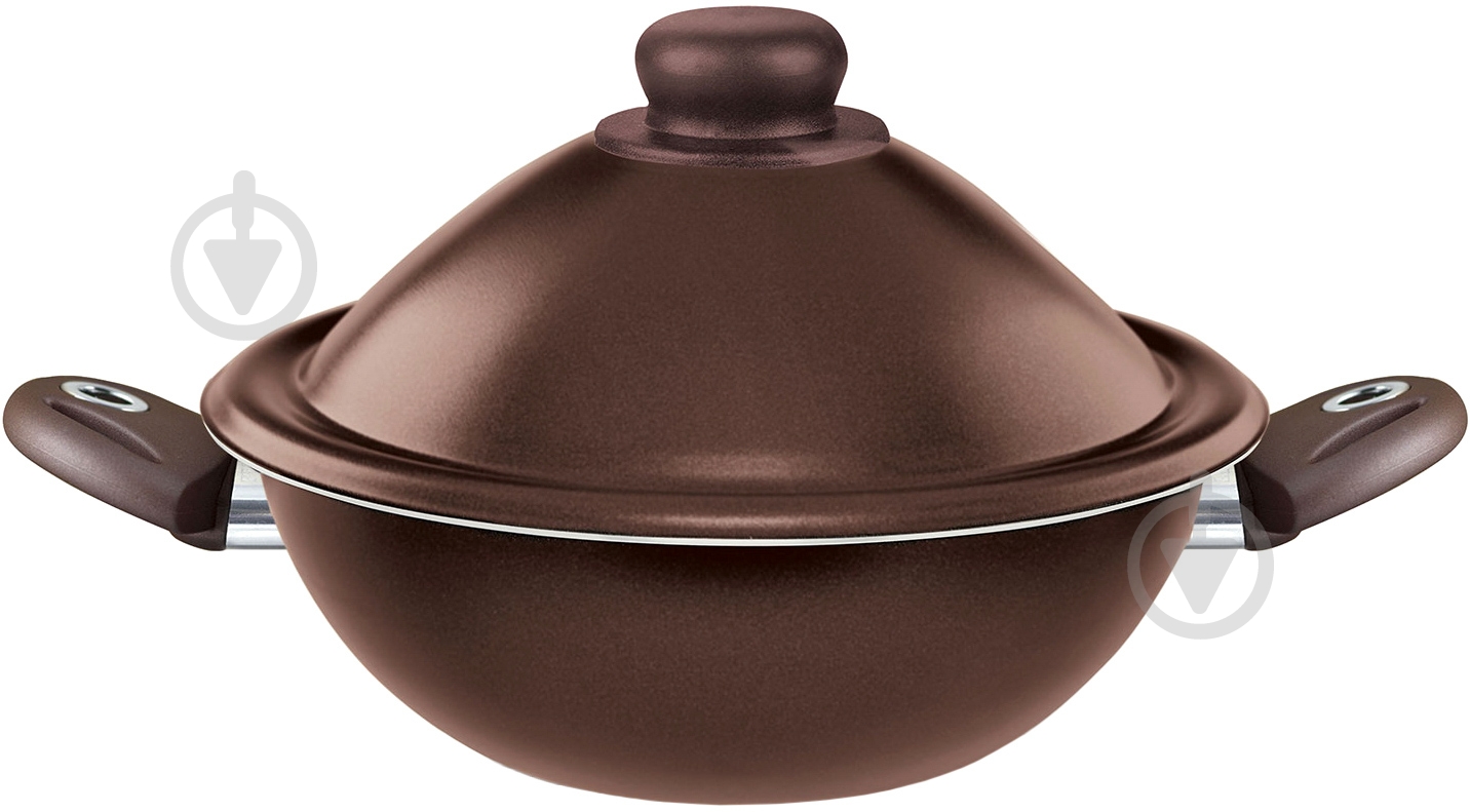 Пароварка Pensofal Wok Bio Stone Choco 24 см PEN5416 - фото 1