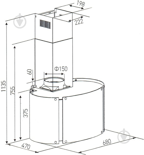 Вытяжка Kaiser A 7425 Eco - фото 4