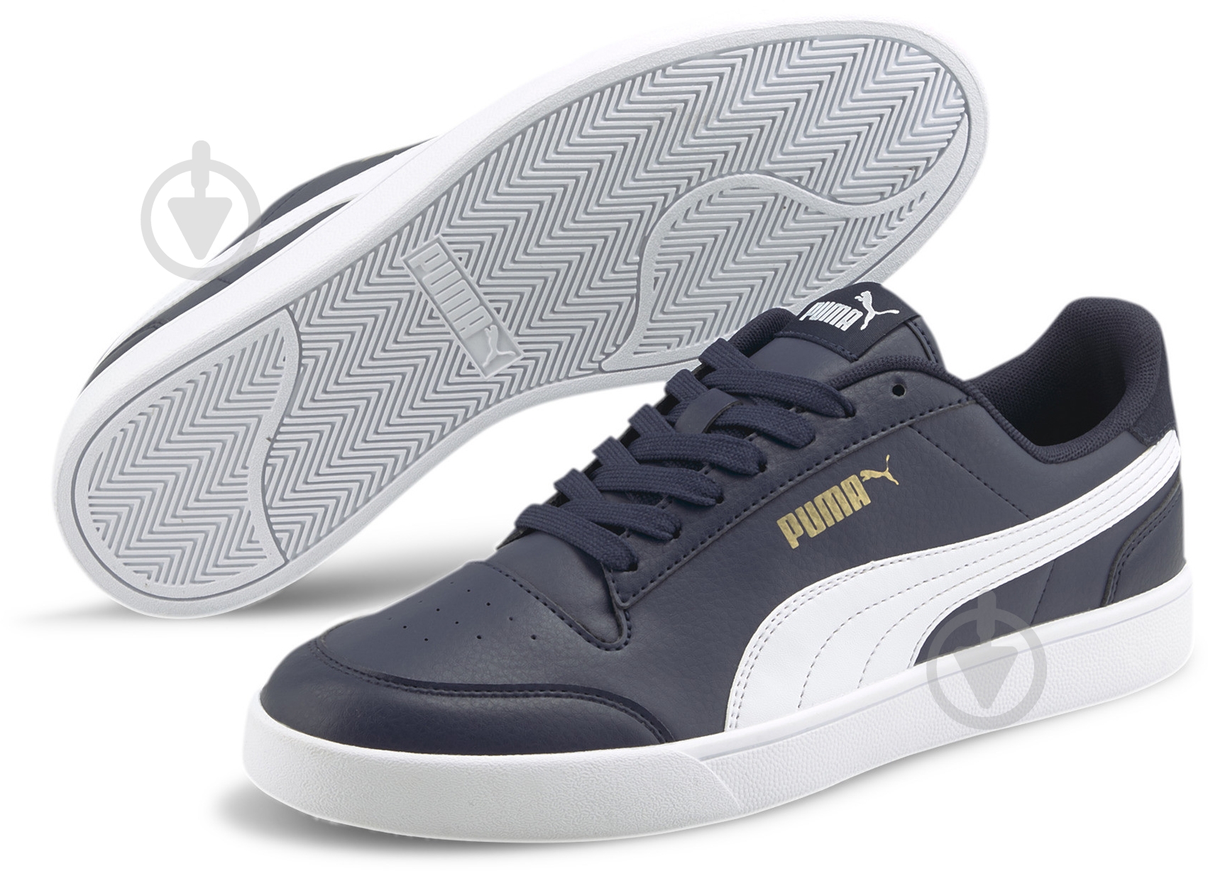 Кроссовки мужские демисезонные Puma Shuffle 30966811 р.42,5 синие - фото 1