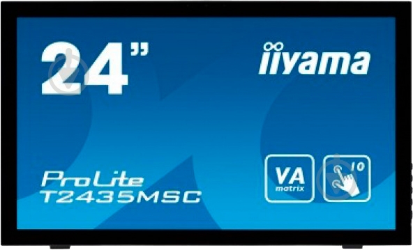 Монитор Iiyama ProLite 23,6" (T2435MSC-B1) - фото 1 Монитор Iiyama ProLite 23,6" (T2435MSC-B1) - фото 1