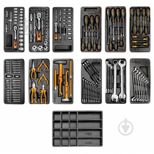 Набор ручного инструмента NEO tools 84-220+G - фото 2 Набор ручного инструмента NEO tools 84-220+G - фото 2