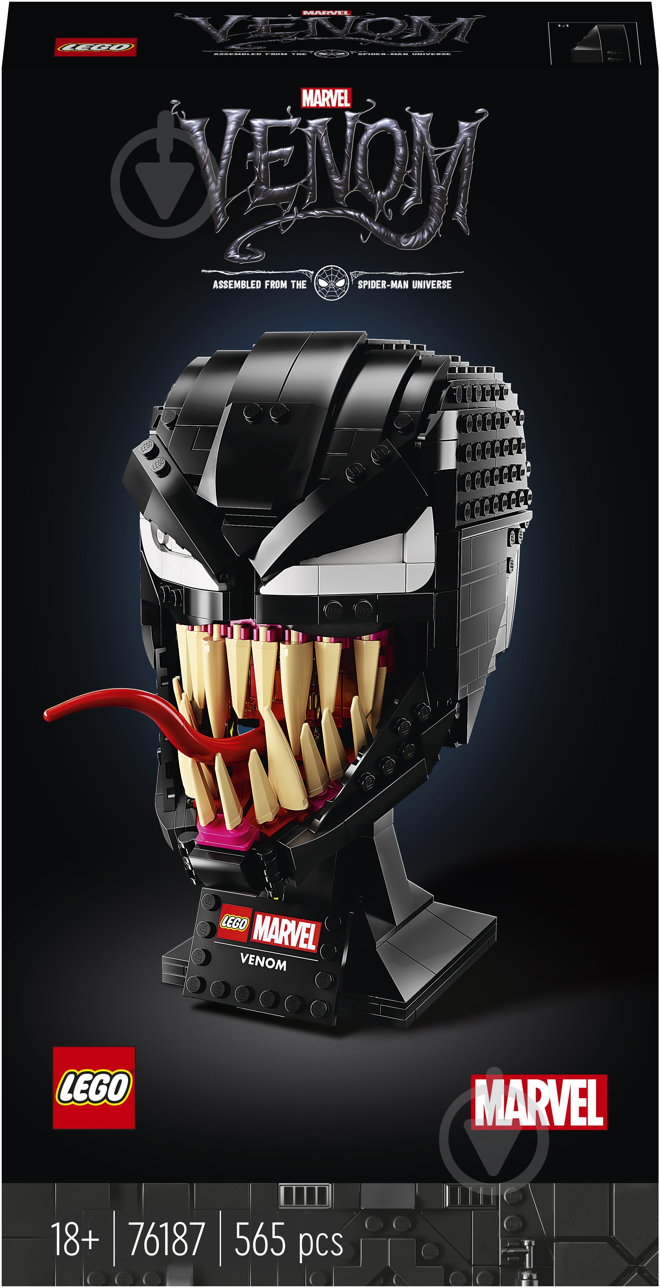 Конструктор LEGO Super Heroes Веном Marvel Spider-Man 76187 - фото 1