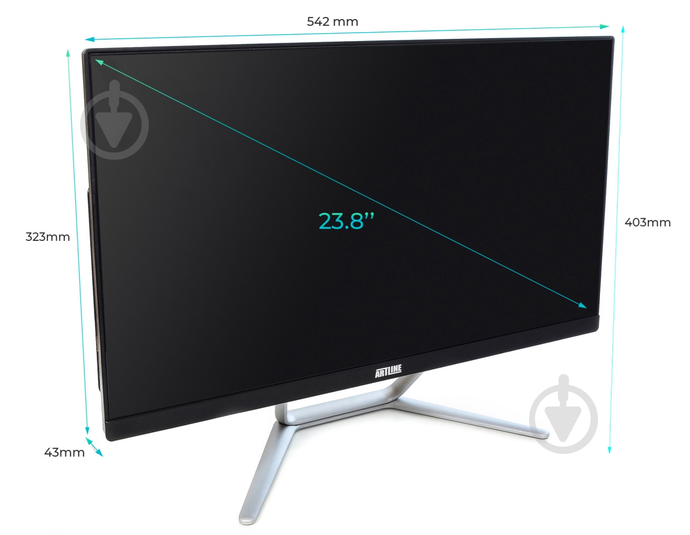 Моноблок Artline Business G42 23,8 (G42v21) black - фото 11