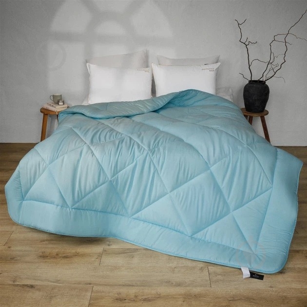 Ковдра антиалергенна Eco-Soft №1649 Eco Light 220x240 см MirSon блакитний - фото 1