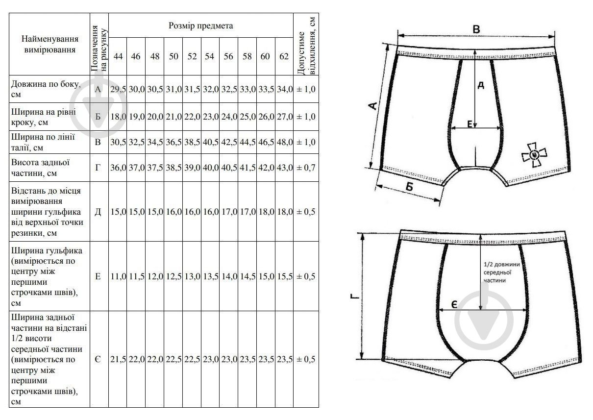 Боксери чоловічі ЗСУ 220012/1 XXL хакі - фото 3