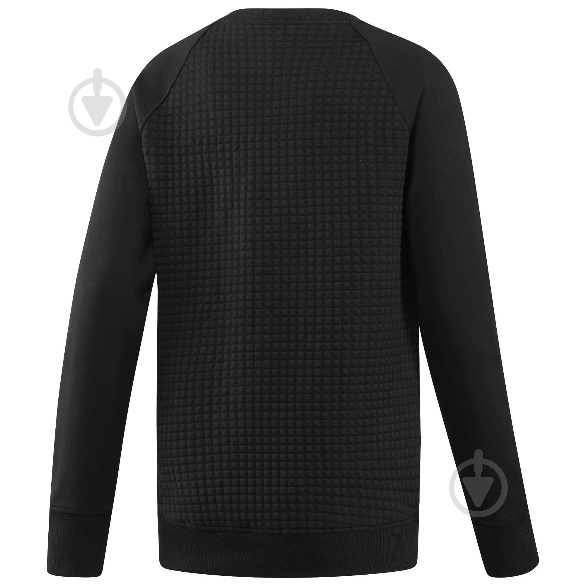 Свитшот Reebok Elements Quilted Crew CD9343 р. S черный - фото 7