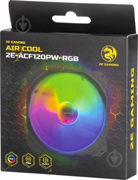 Корпусный кулер 2E Gaming Air Cool 2E-ACF120PW-RGB - фото 7