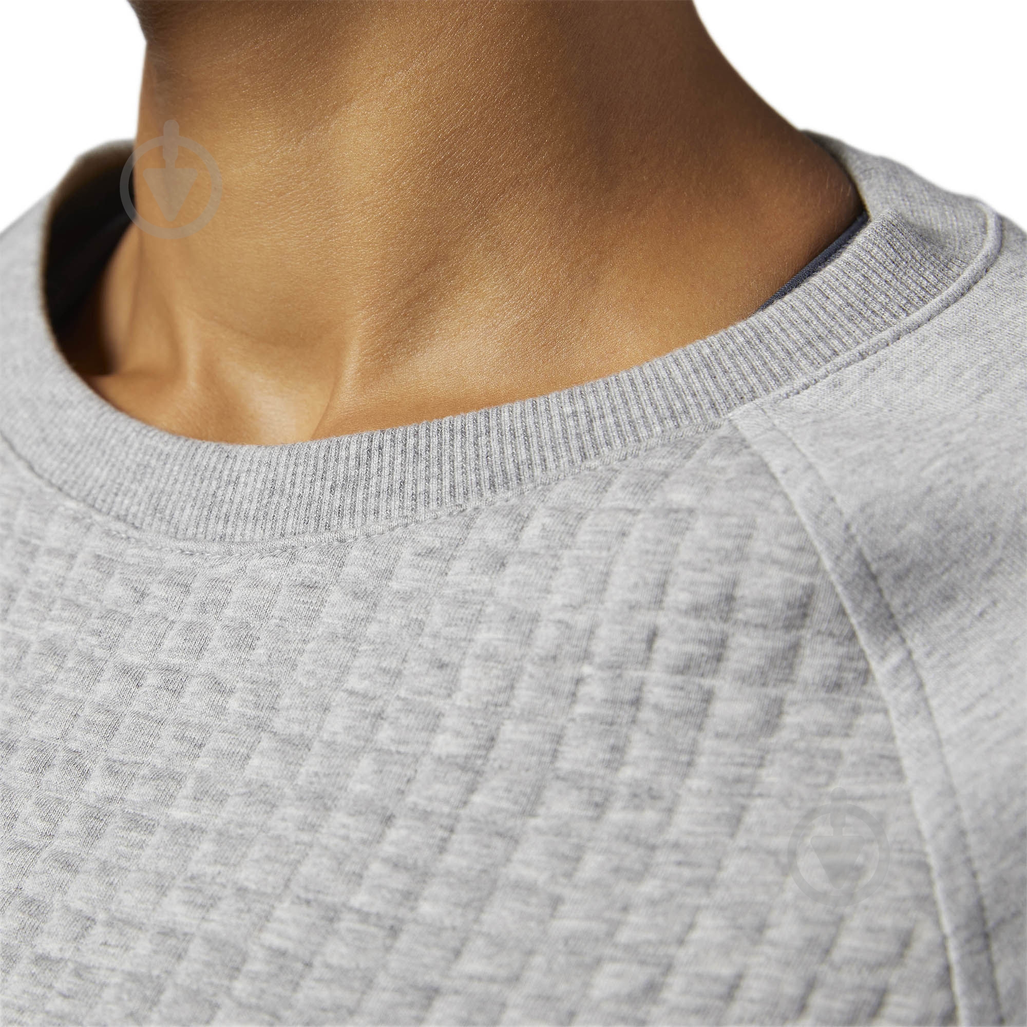 Свитшот Reebok CD9344 р. XL серый - фото 4