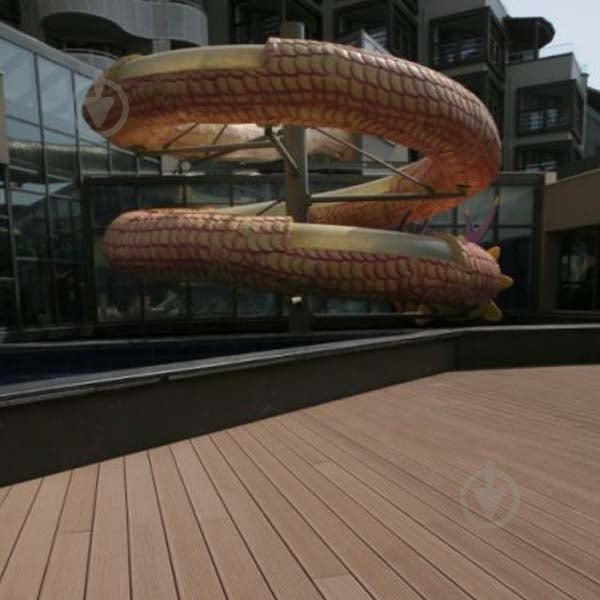 Террасная доска ARLINE Decking 24140 140х24х3000 мм венге - фото 4