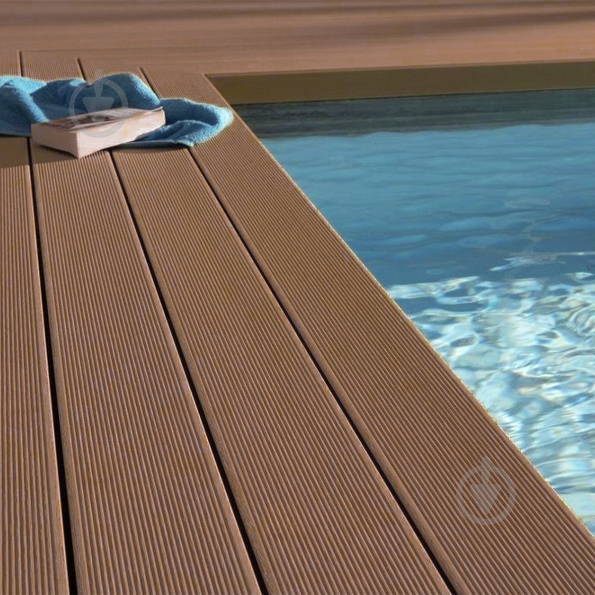 Террасная доска ARLINE Decking 24140 140х24х3000 мм венге - фото 1