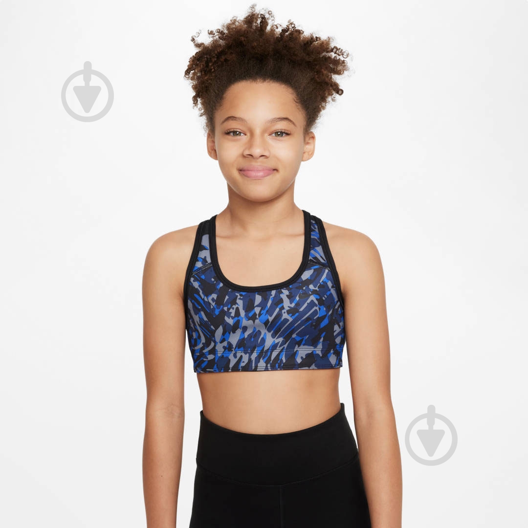 Бра Nike DX5717-480 р.XL черный - фото 1