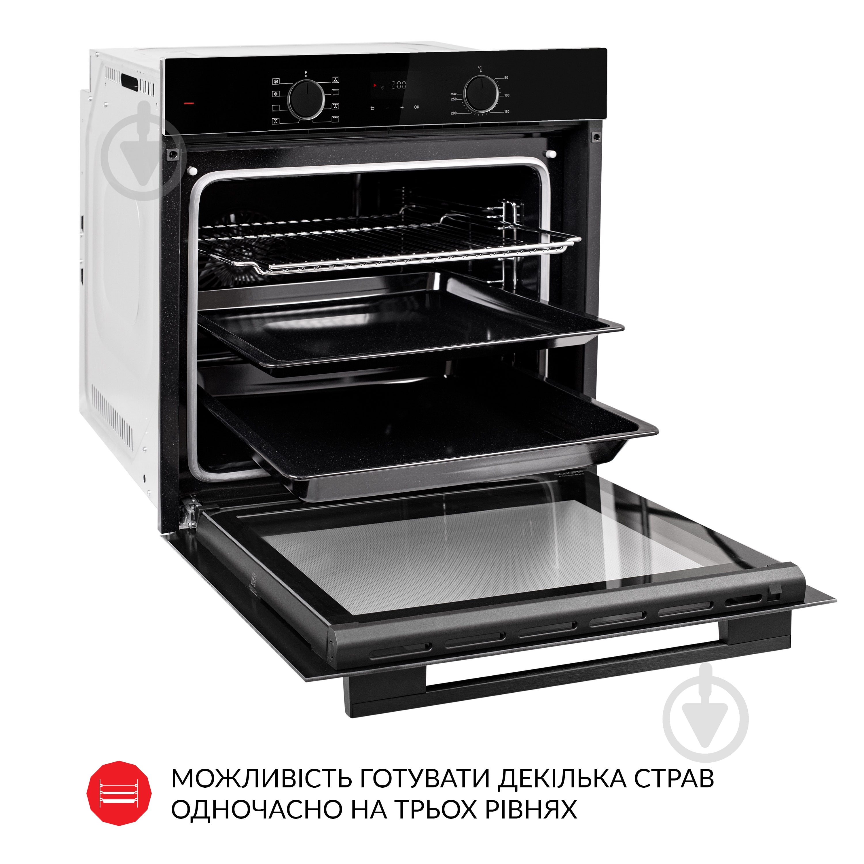 Духовой шкаф WEILOR FDO6F8BK электрический - фото 12