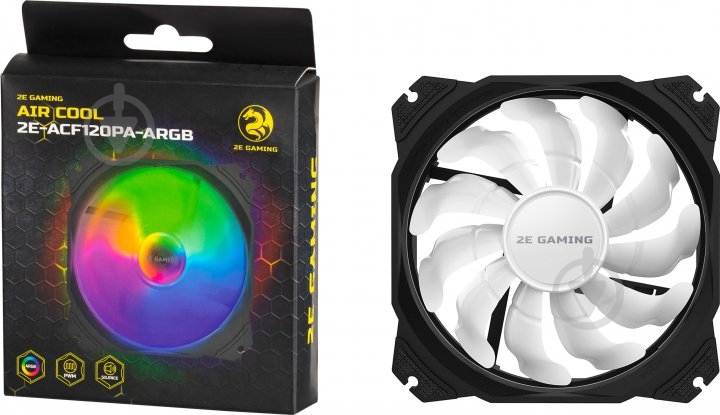 Корпусный кулер 2E Gaming Air Cool 2E-ACF120PA-ARGB - фото 10