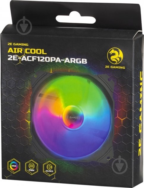 Корпусный кулер 2E Gaming Air Cool 2E-ACF120PA-ARGB - фото 11