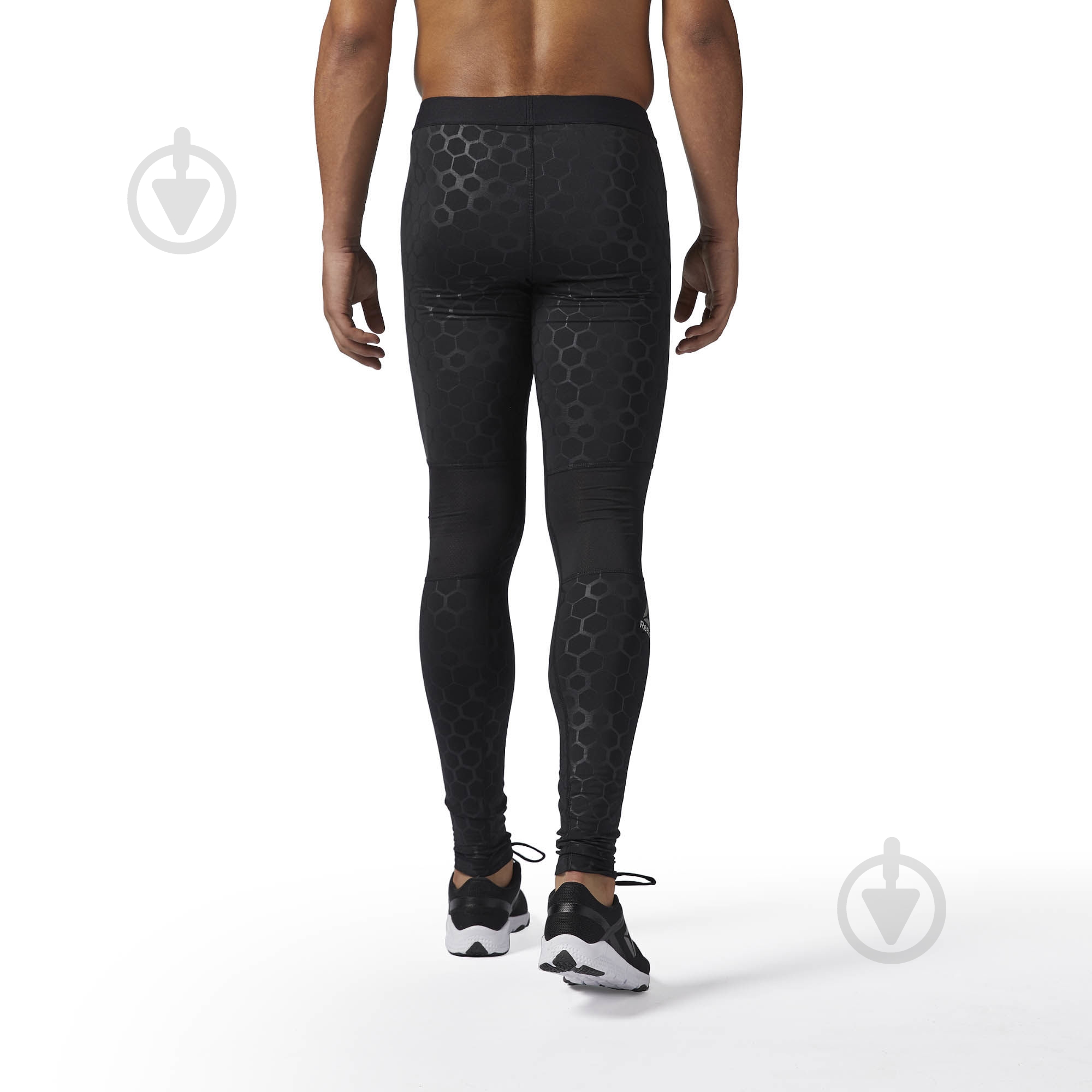 Лосины Reebok BQ3419 р.XL черный - фото 2