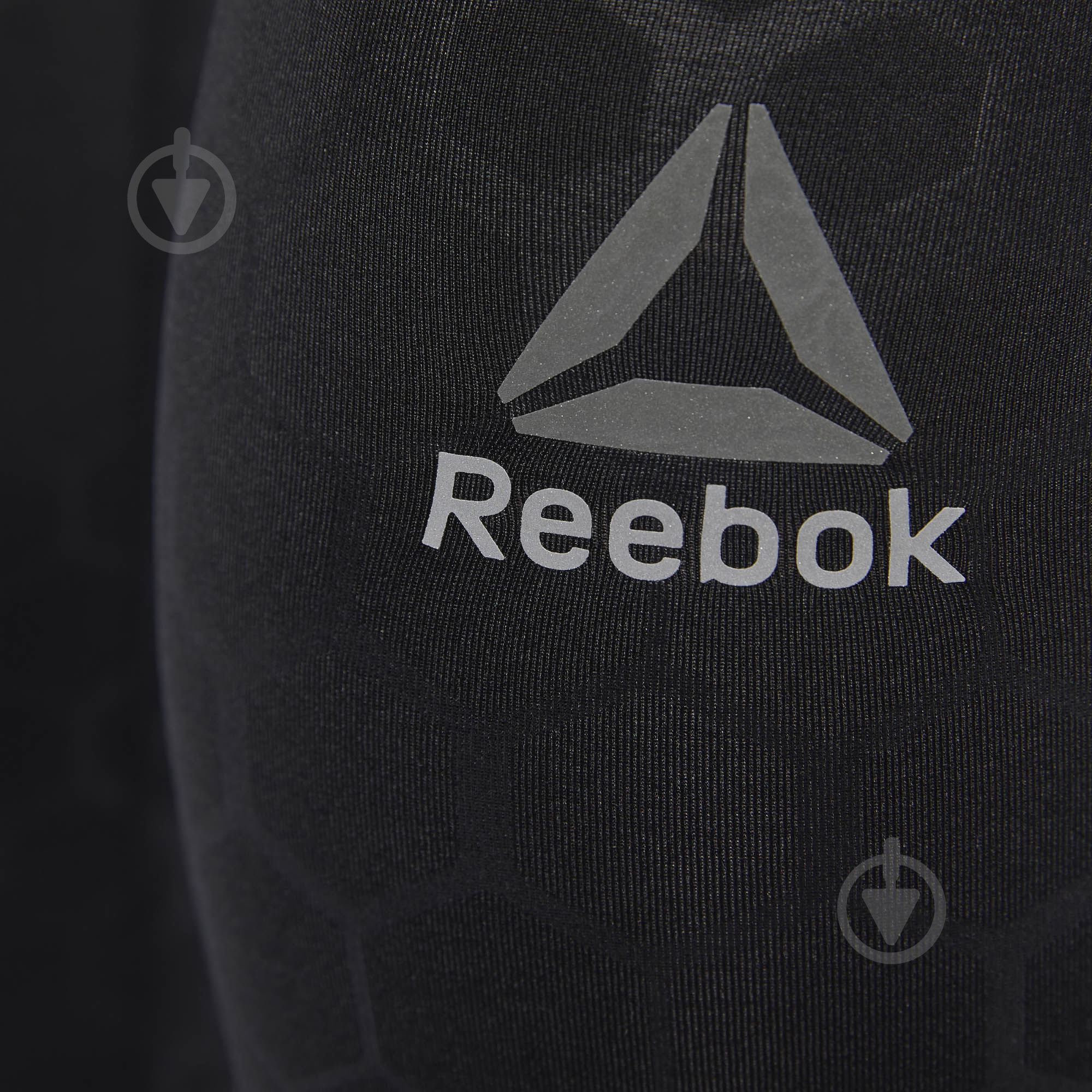 Лосины Reebok BQ3419 р.XL черный - фото 3