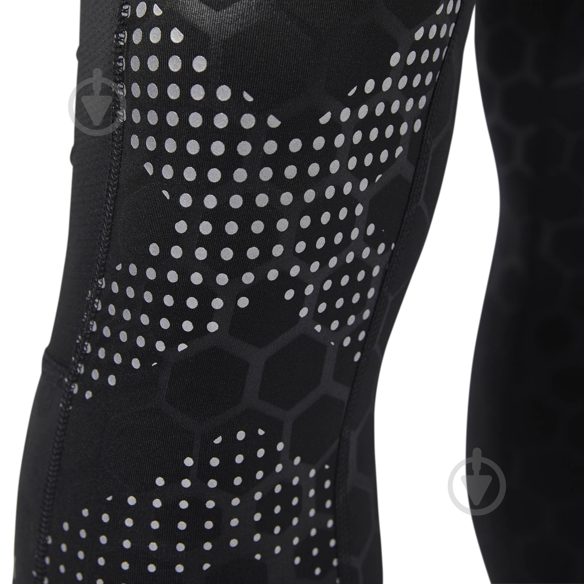 Лосины Reebok BQ3419 р.XL черный - фото 4