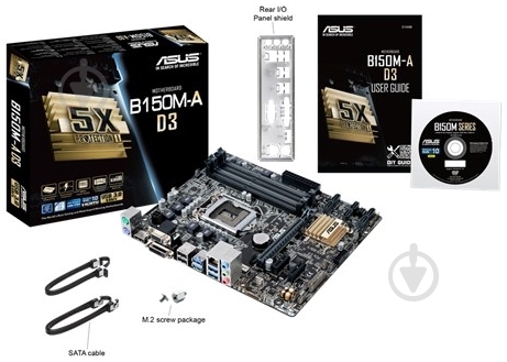 Материнская плата Asus B150M-A D3 (Socket 1151, Intel B150, mirco ATX) - фото 3