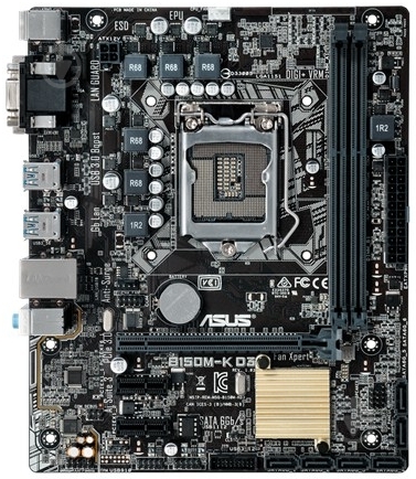 Материнська плата Asus B150M-K D3 (Socket 1151, Intel B150, mirco ATX) - фото 1 Материнська плата Asus B150M-K D3 (Socket 1151, Intel B150, mirco ATX) - фото 1