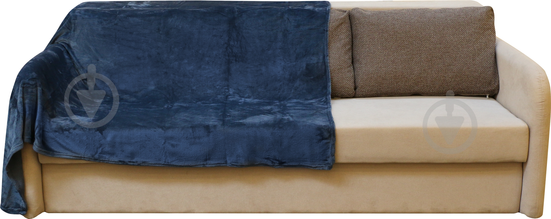 Плед Basic Топаз 200x220 см синий La Nuit - фото 1