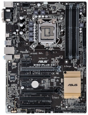 Материнская плата Asus B150-Plus D3 (Socket 1151, Intel B150, mirco ATX) - фото 1