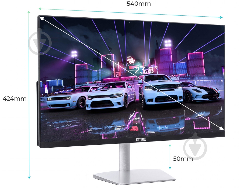 Моноблок Artline Business M61 23,8 (M61v15Win) black - фото 12