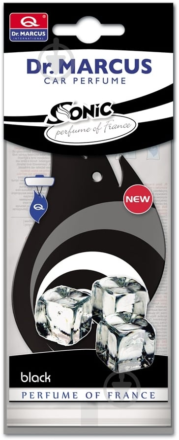 Ароматизатор подвесной  DR. MARCUS Sonic black - фото 1