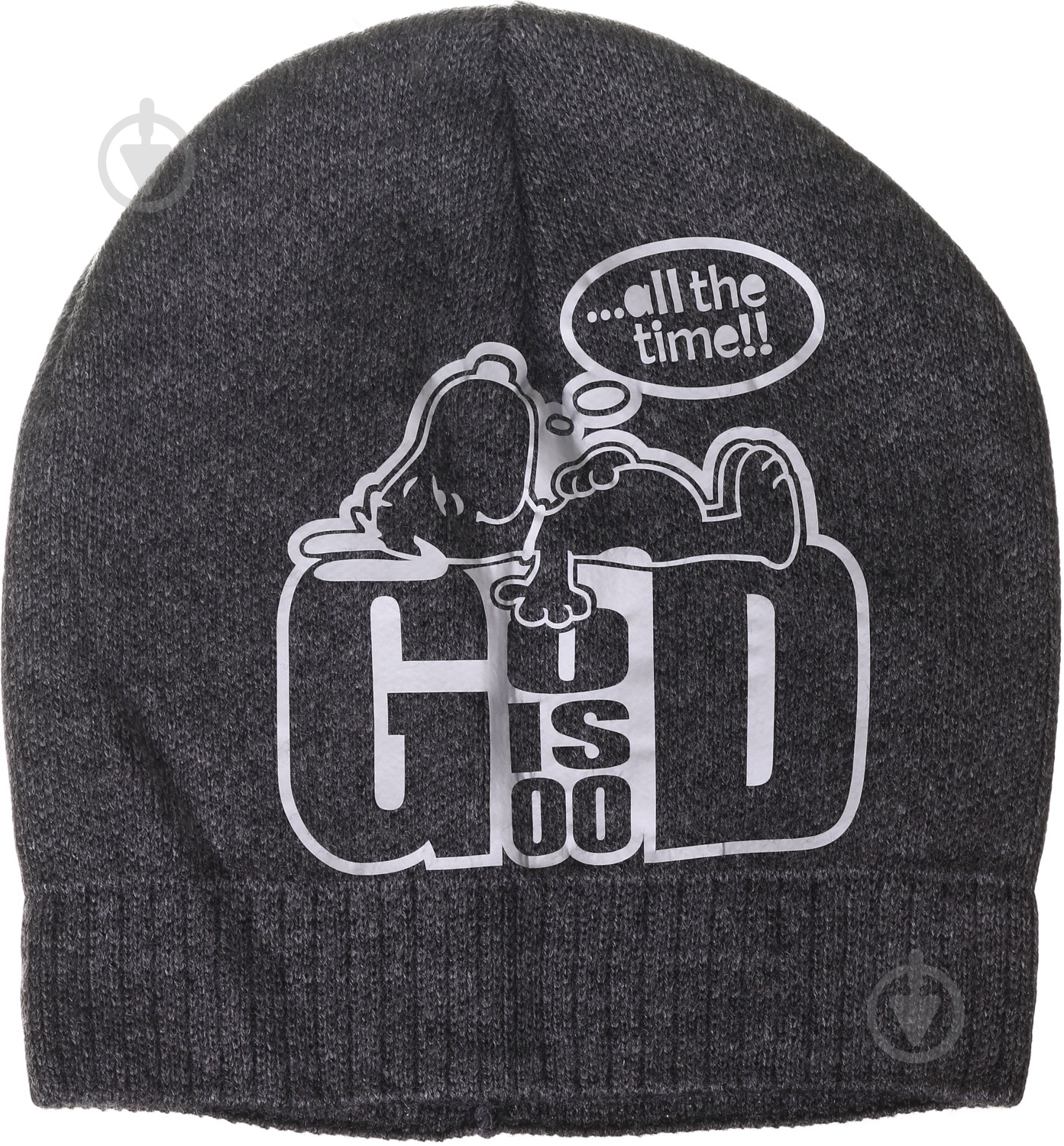 Шапочка детская для девочки Kraft+ арт. 2338 р.50-52 темно-серый меланж - фото 1 Шапочка детская для девочки Kraft+ арт. 2338 р.50-52 темно-серый меланж - фото 1