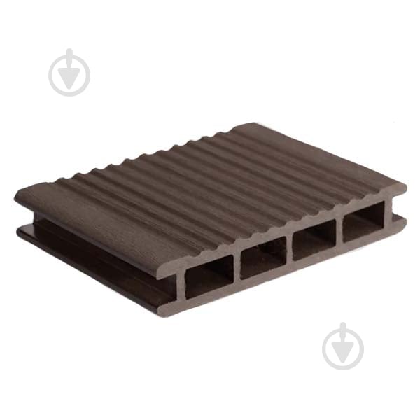 Террасная доска ARLINE Decking 24140 140х24х3000 мм темно-коричневый - фото 6