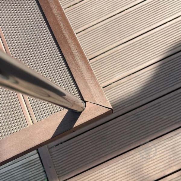 Террасная доска ARLINE Decking 24140 140х24х3000 мм темно-коричневый - фото 5