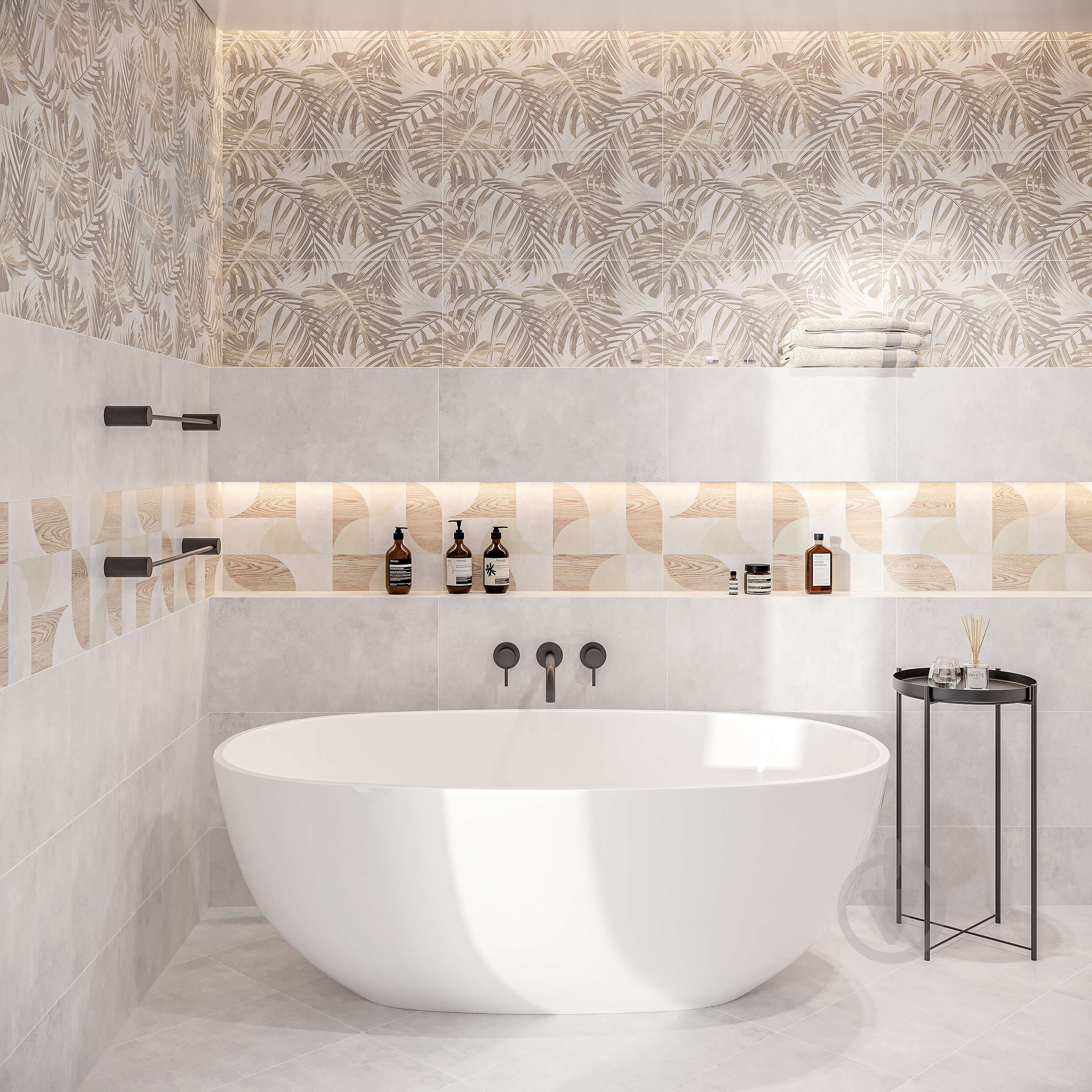 Плитка Golden Tile Harmony Slise mix HRБ161 30x60 см - фото 2