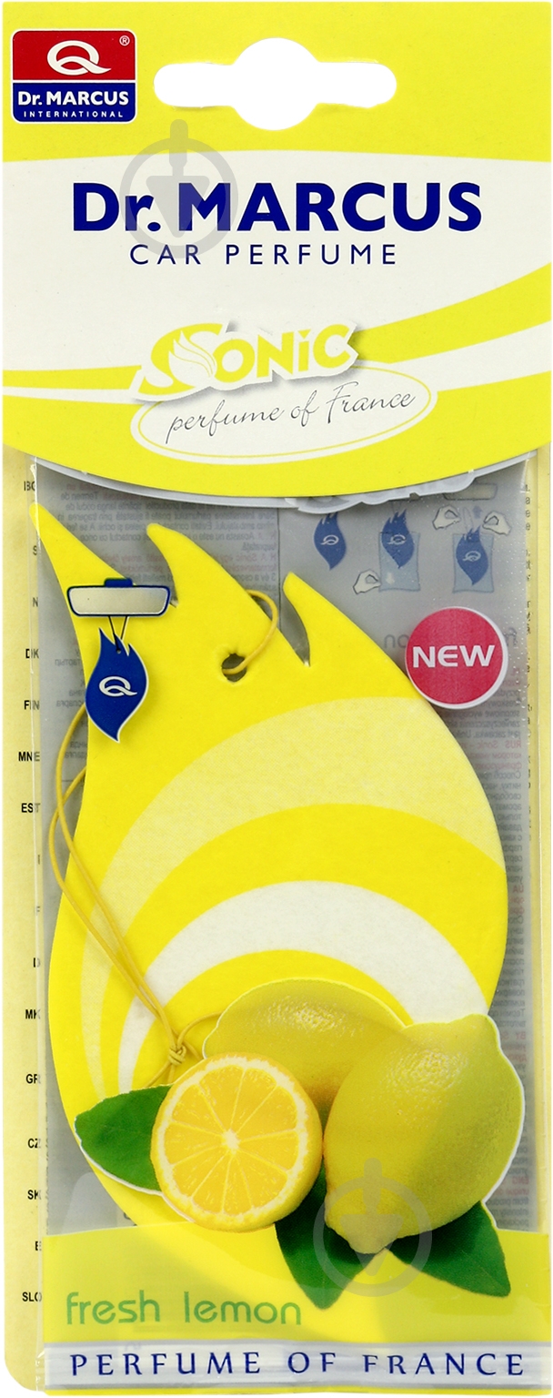 Ароматизатор подвесной  DR. MARCUS Sonic лимон - фото 2