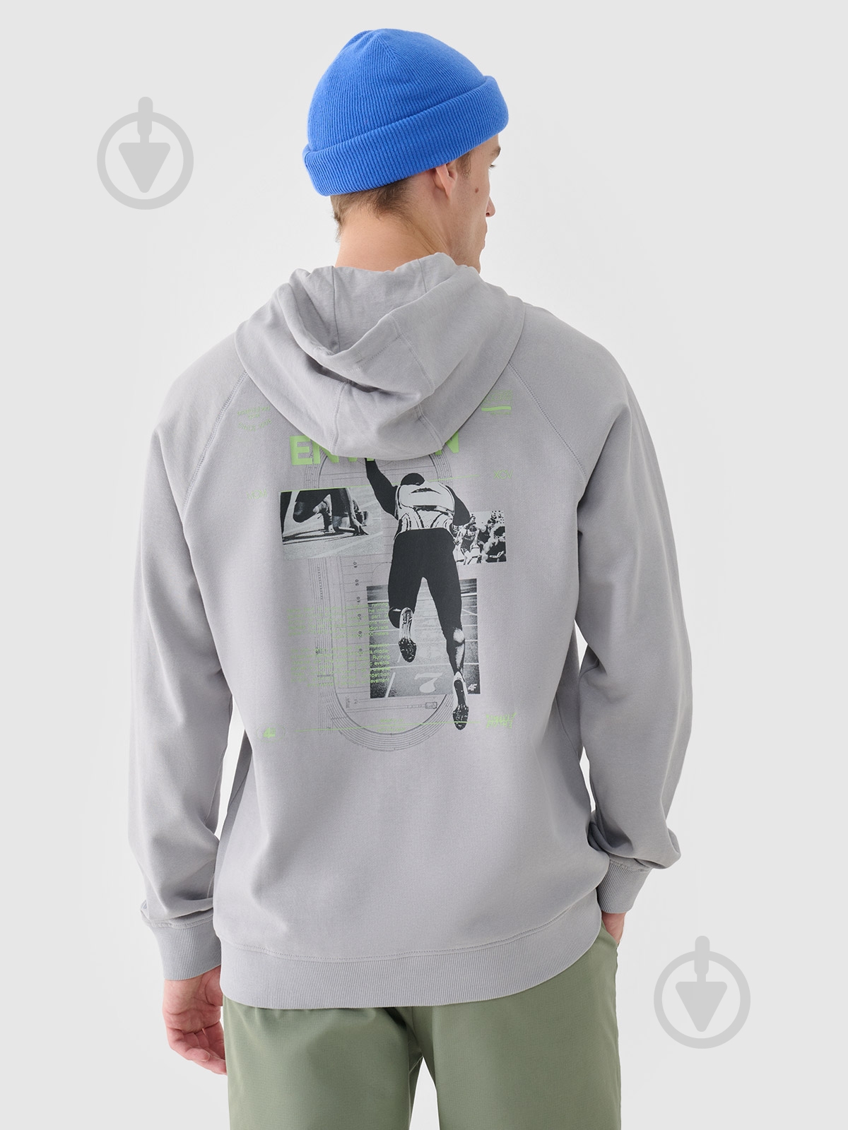 Джемпер 4F 4FRAW24TTSHM2302-10S р.S серый - фото 6